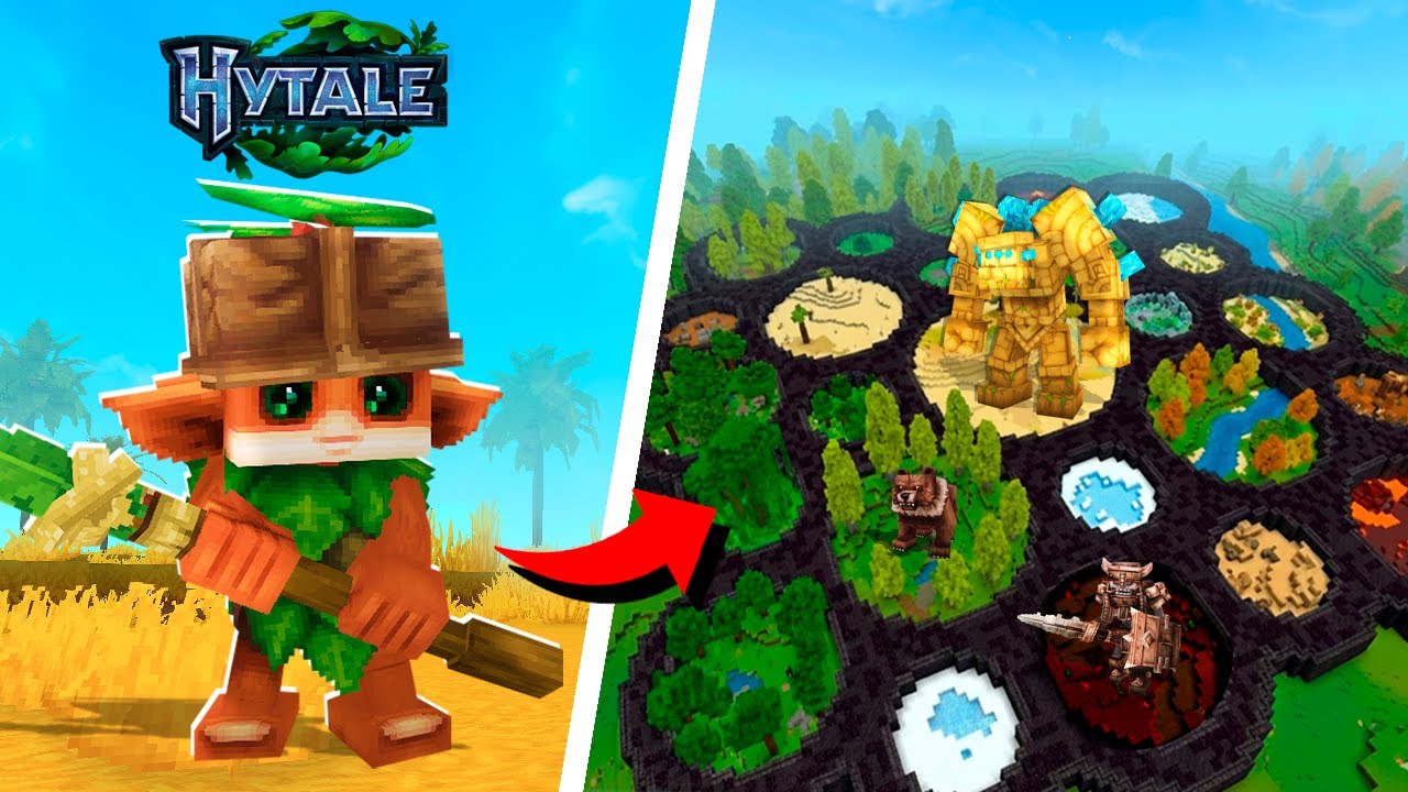 ATRAPÉ a TODAS las CRIATURAS de HYTALE