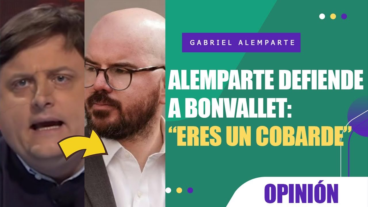 Alemparte DEFIENDE A BONVALLET Y SE VA EN PICADA CONTRA JACKSON por criticarlo