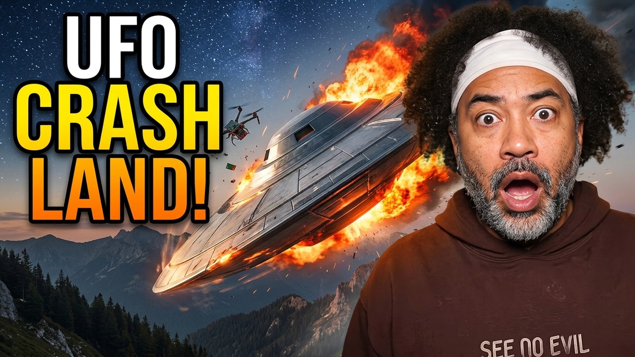 UFO CRASH LAND, SHOOT DRONES, and MORE!