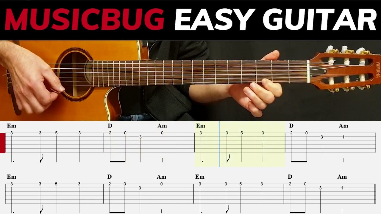 Another Day In Paradise - Phil Collins | BEGINNERS GUITAR | Songs Made Easy