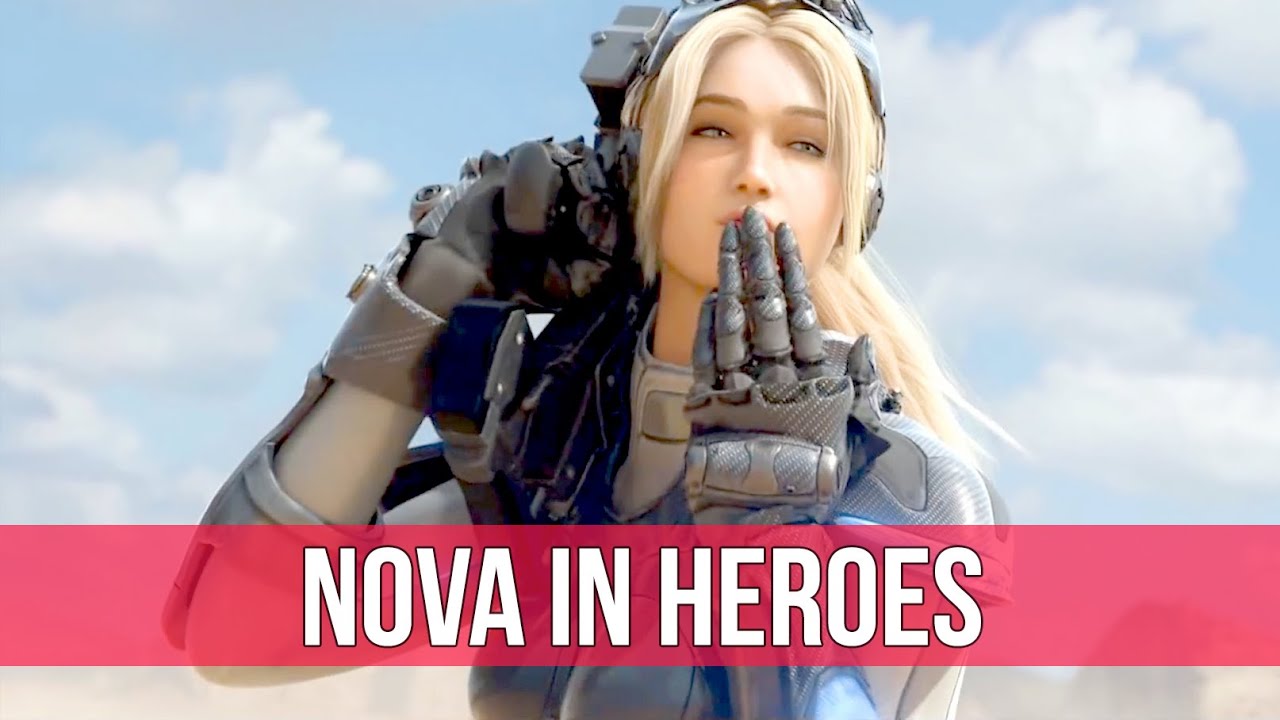 Heroes of the Storm: Nova, The Dominion Ghost! (Gameplay)