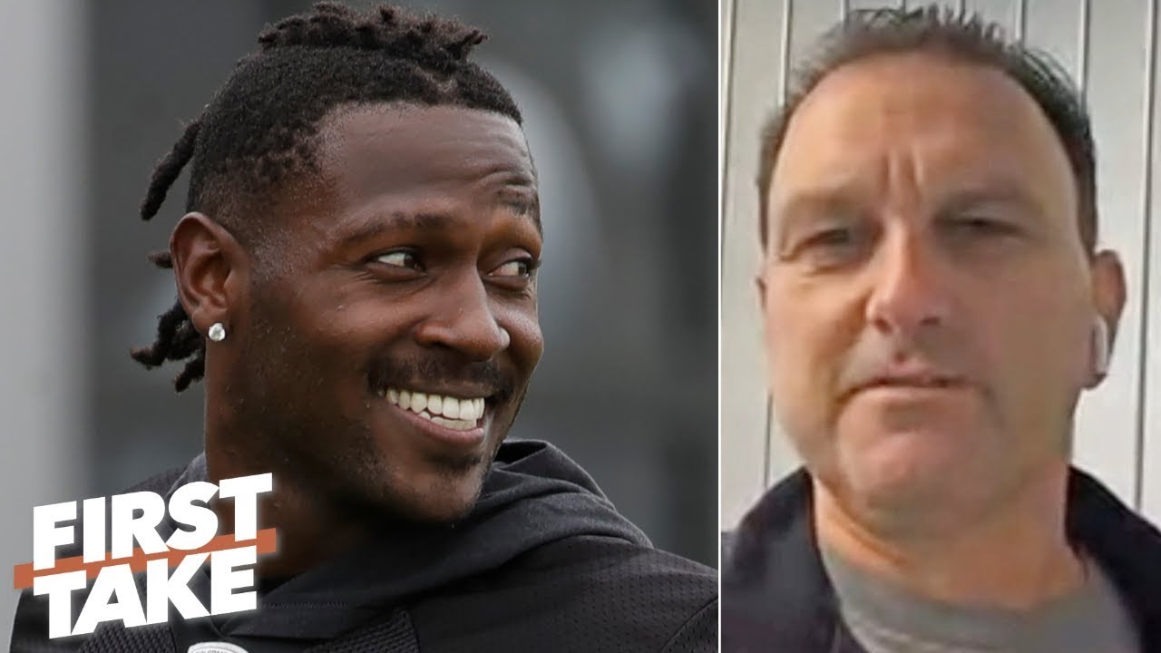 Antonio Brown's agent says AB didn't force his way off the Raiders to join the Patriots | First Take