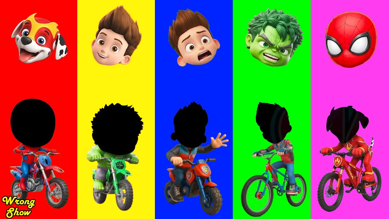 Wrong eyes 👀 Paw Patrol Family Friendly Full Episodes - DAME TU COSITA Funny Puzzle Wrong Heads #6