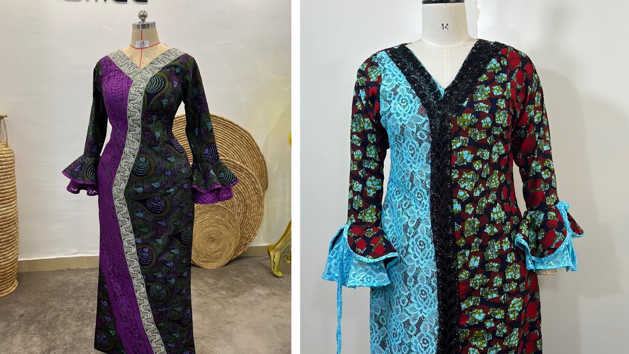 Как раскроить и сшить прямое платье-кафтан с плиссированным разрезом сзади