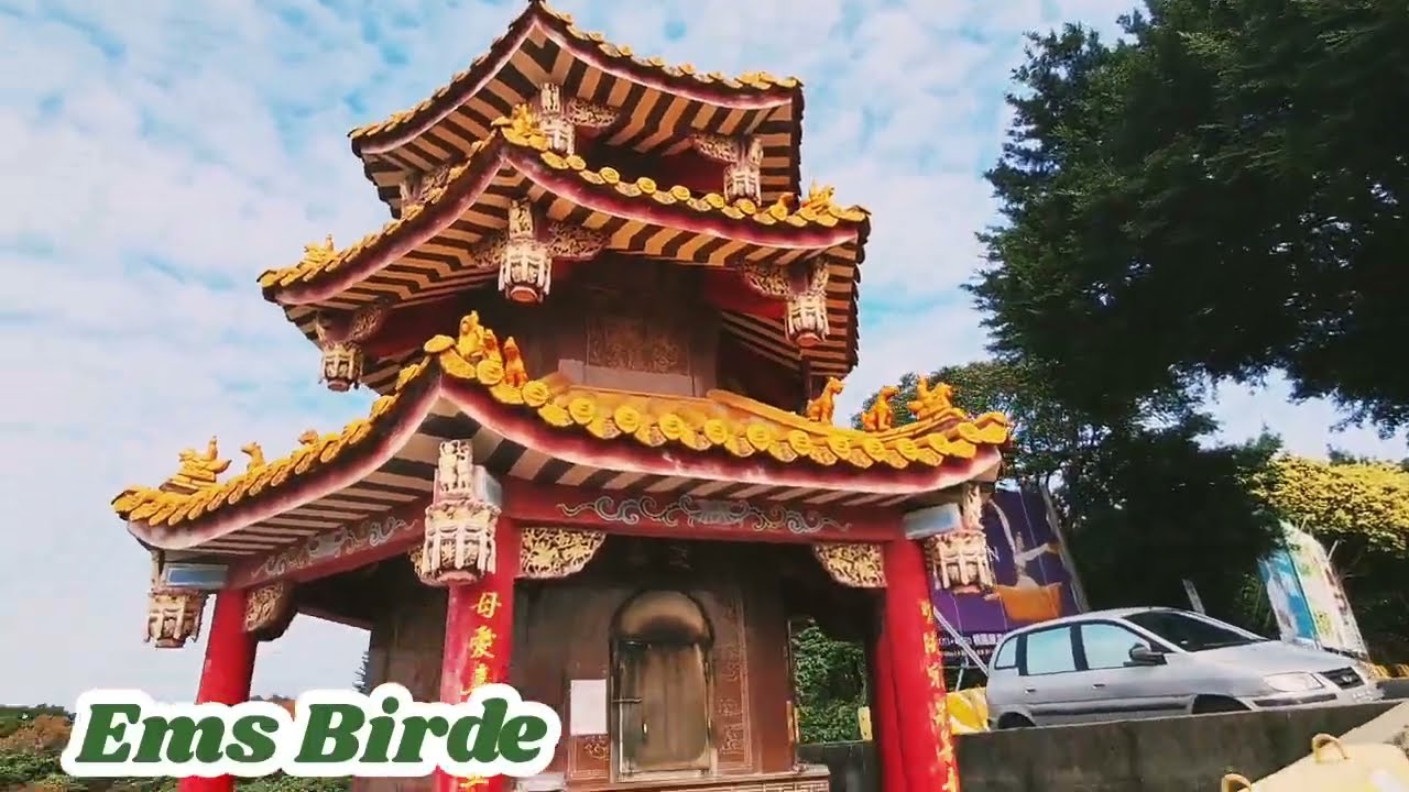 AFTER TWO  HOURS I REACH  THE TEMPLE 🛕 AT WUJUI TONG MOUNTAIN ⛰️ #Taiwan  🇹🇼