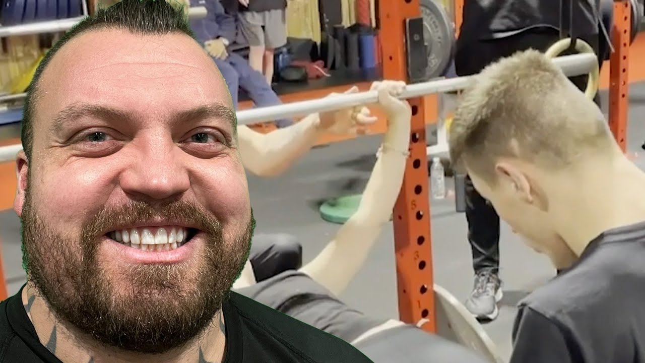 TRAINING WITH PALSY | Eddie Hall