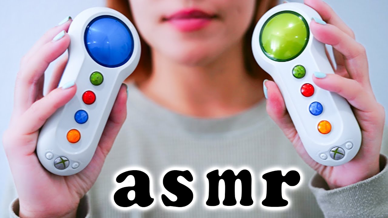 Gentle Controller Sounds ASMR Gaming: The Most Relaxing Clicks, Taps & Textures (1 Hour)