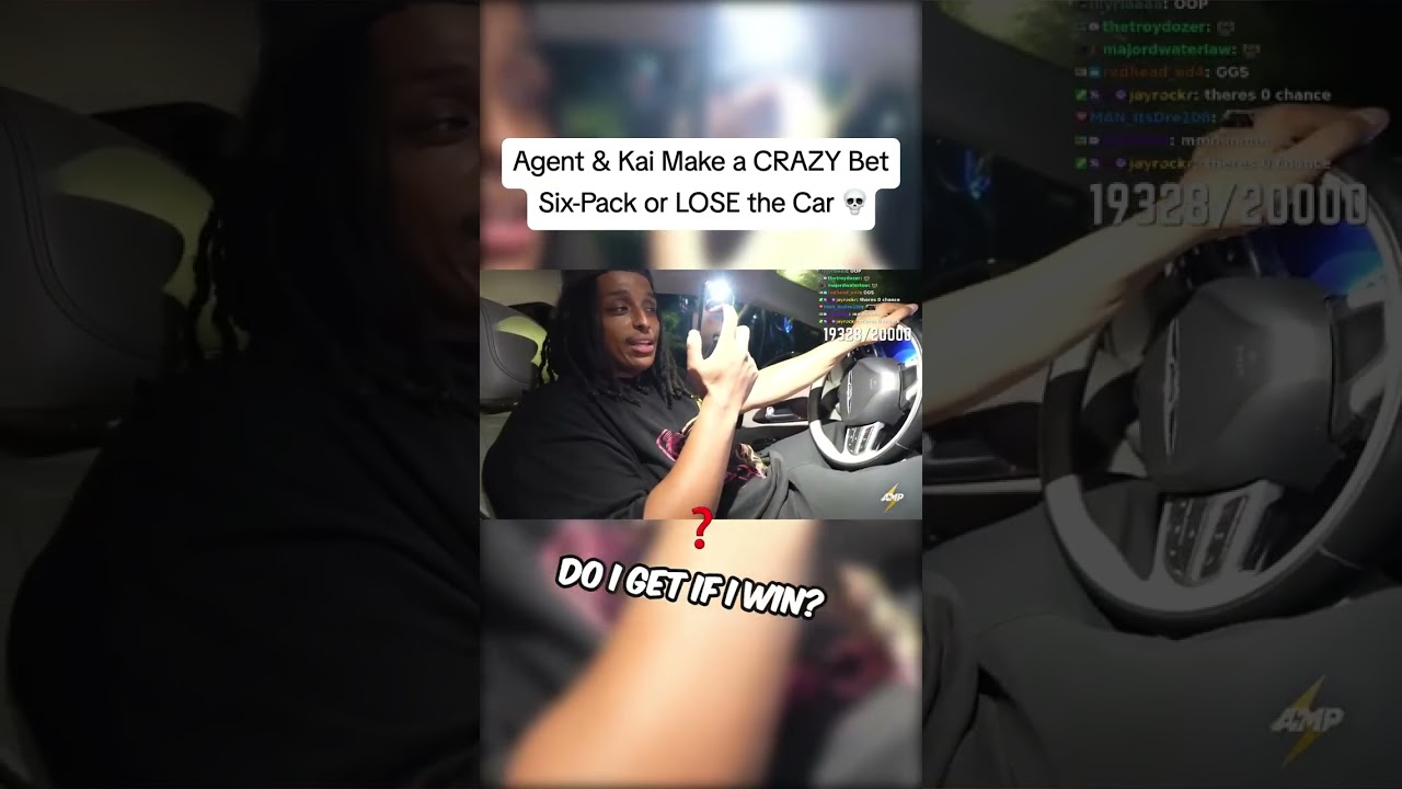 Agent & Kai Make a CRAZY Bet Six-Pack or LOSE the Car 💀