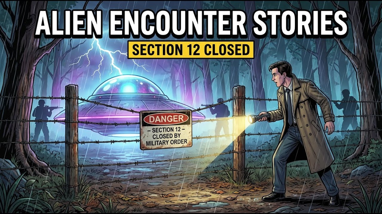 (NO MID ADS) Alien Stories For Sleep... | Section 12 Was Closed For a Reason