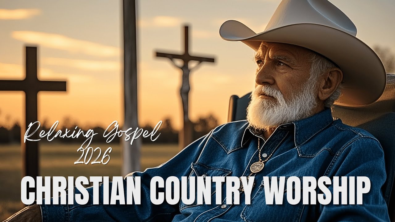 ✝️ Relaxing Country Gospel Songs - Christian Country, Gospel Music Playlist, Christian Worship Song