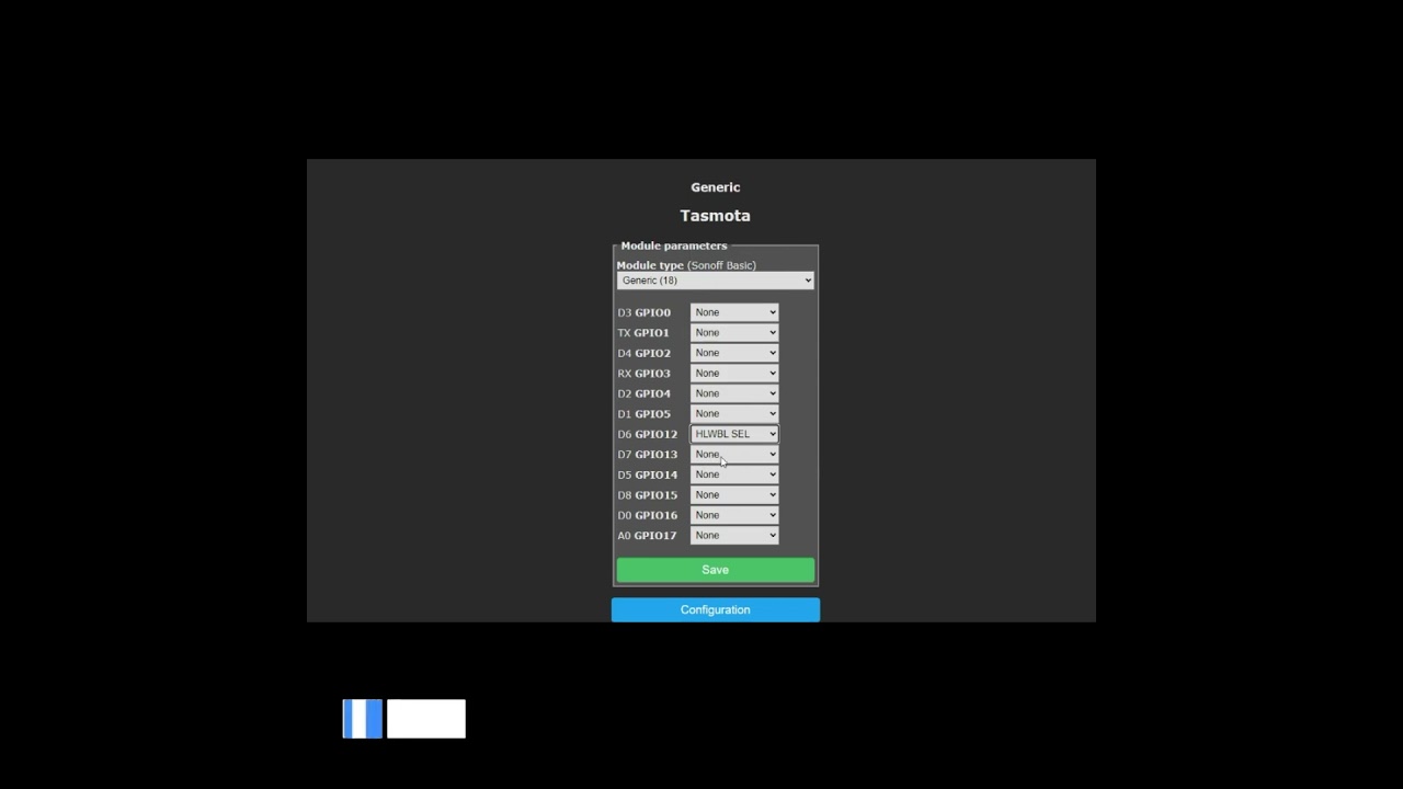 Configure #HLW8012 Energy monitoring  Module with #TASMOTA #ESP8266