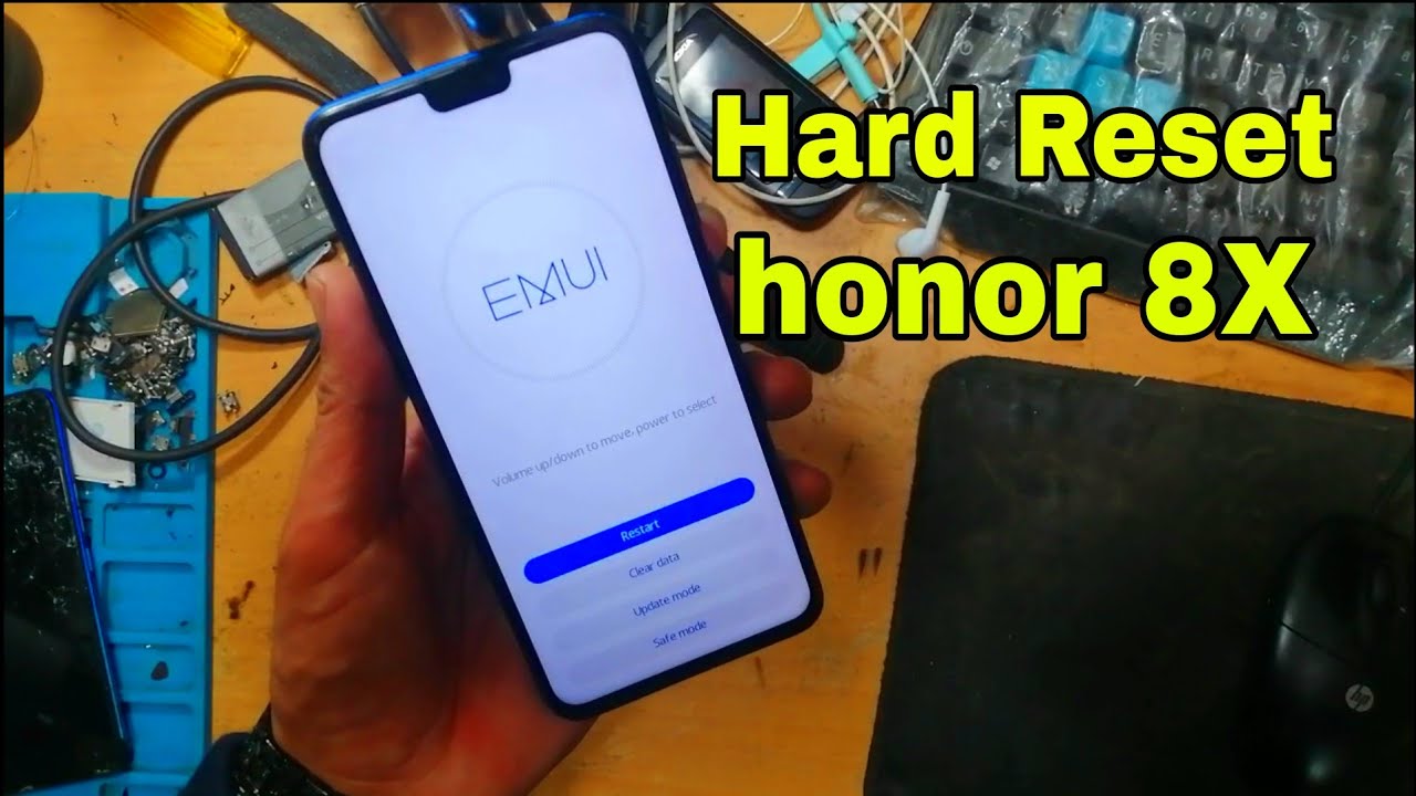 Hard reset Honor X8