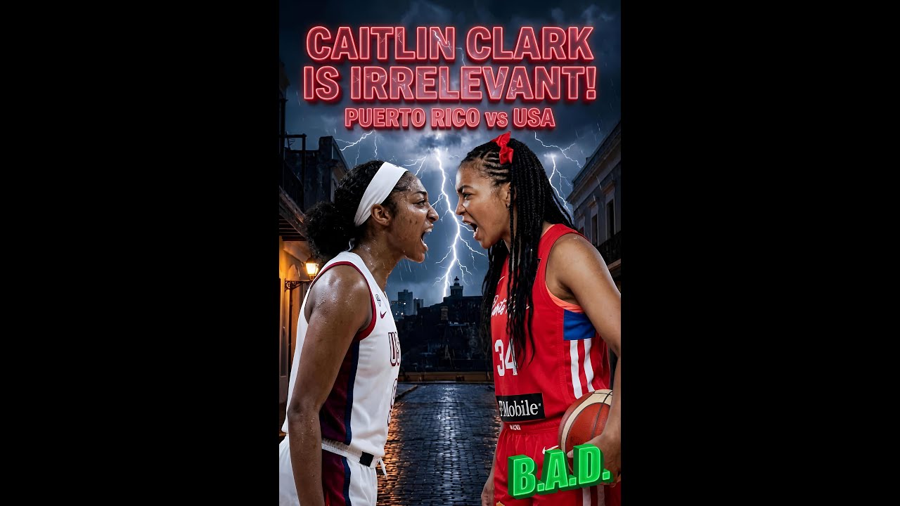 CAITLIN CLARK WAS IRRELEVANT AND ONLY TEN USA FANS SHOWED UP. ANGEL REESE & IMANI STAFFORD DOMINATED