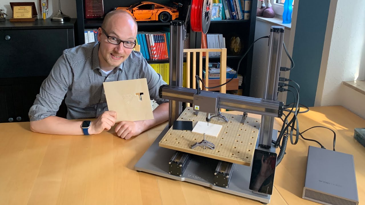 Snapmaker 2.0 A350 CNC Modul – Erster Eindruck