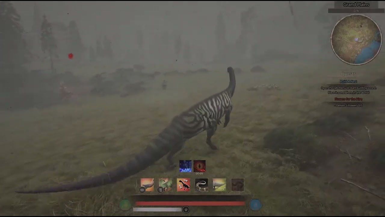 Path Of Titans Ps5: Yunnanosaurus Vs Smilodons