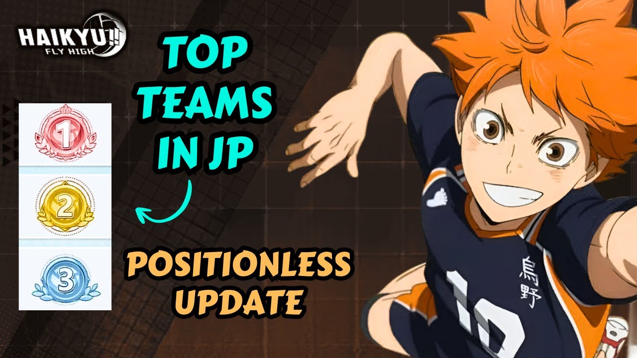 ЛУЧШИЕ КОМАНДЫ ЯПОНИИ [ОБНОВЛЕНИЕ БЕЗ ПОЗИЦИЙ] ПЛАНИРУЙТЕ ЗАРАНЕЕ!! - HAIKYU!! ЛЕТАЙТЕ ВЫСОКО