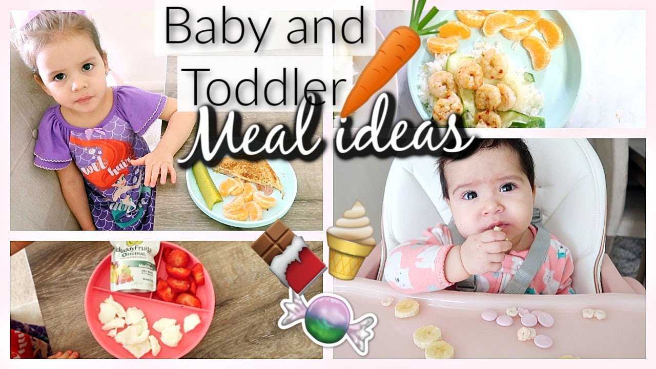 WHAT MY BABY AND TODDLER EAT IN A DAY!