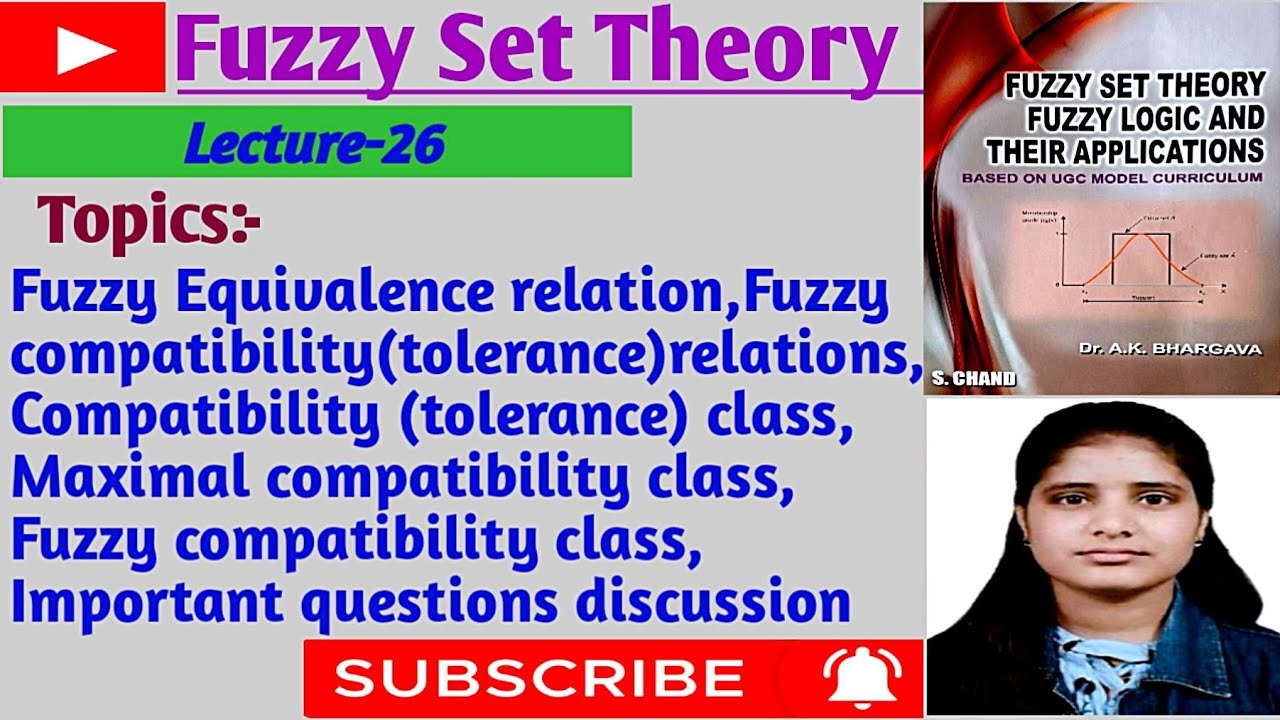 |Lec-26|Fuzzy Equivalence|Fuzzy tolerance relations|Compatibility|Maximal|Fuzzy compatibility#links👇