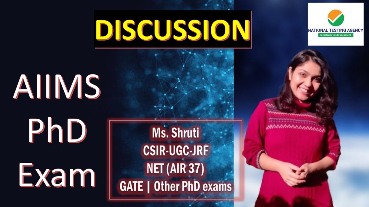 AIIMS PhD Question Paper Discussed 2024 | PhD/JRF exams