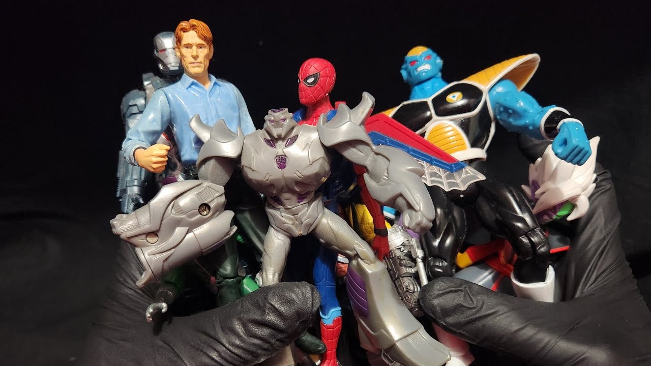 ASMR TESTING RANDOM ACTION FIGURES