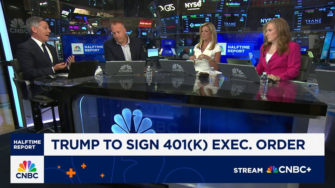Executive order opens 401(k) accounts to private assets. The 'Halftime' Committee weighs in