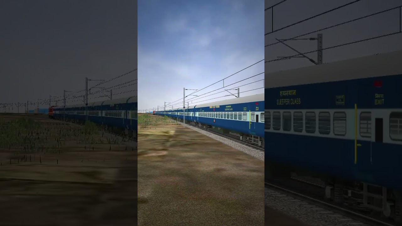 "Charminar Express" | MSTS - Indian Railways | Train Simulator.