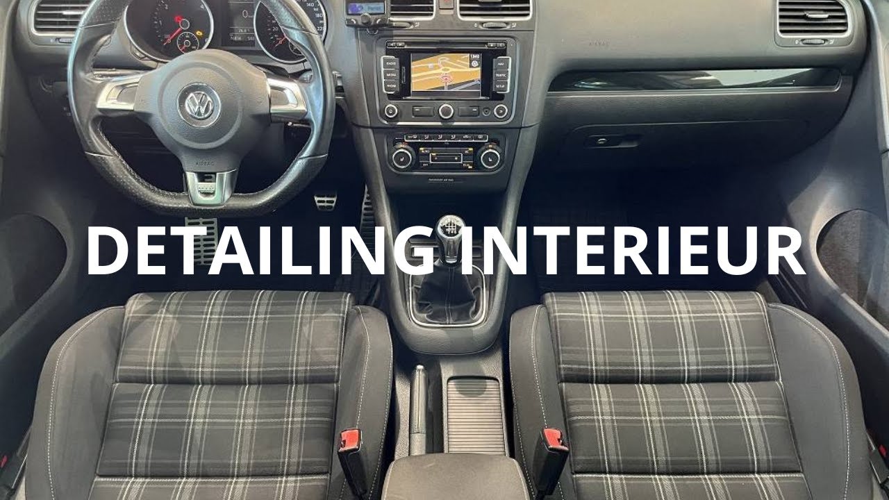 VW Golf 6 GTD - Detailing intérieur