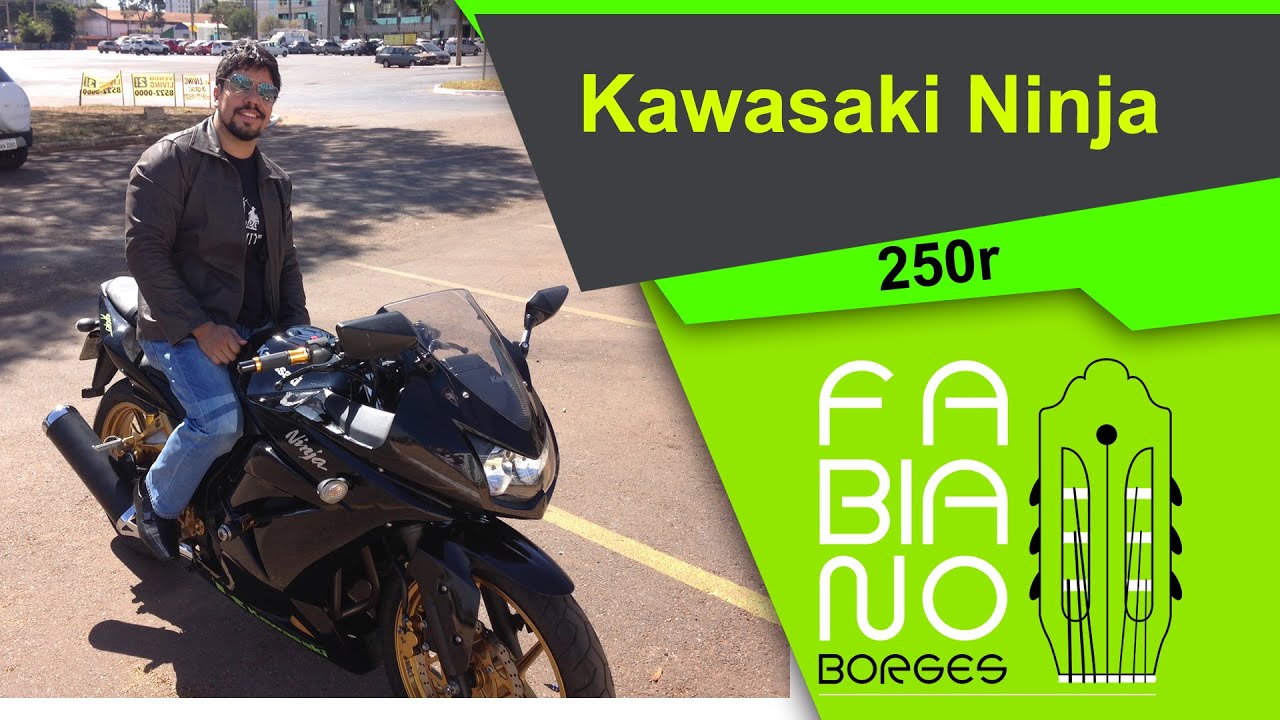 Kawasaki Ninja como primeira moto e aulas no Wesley Testa (autódromo/kartódromo)