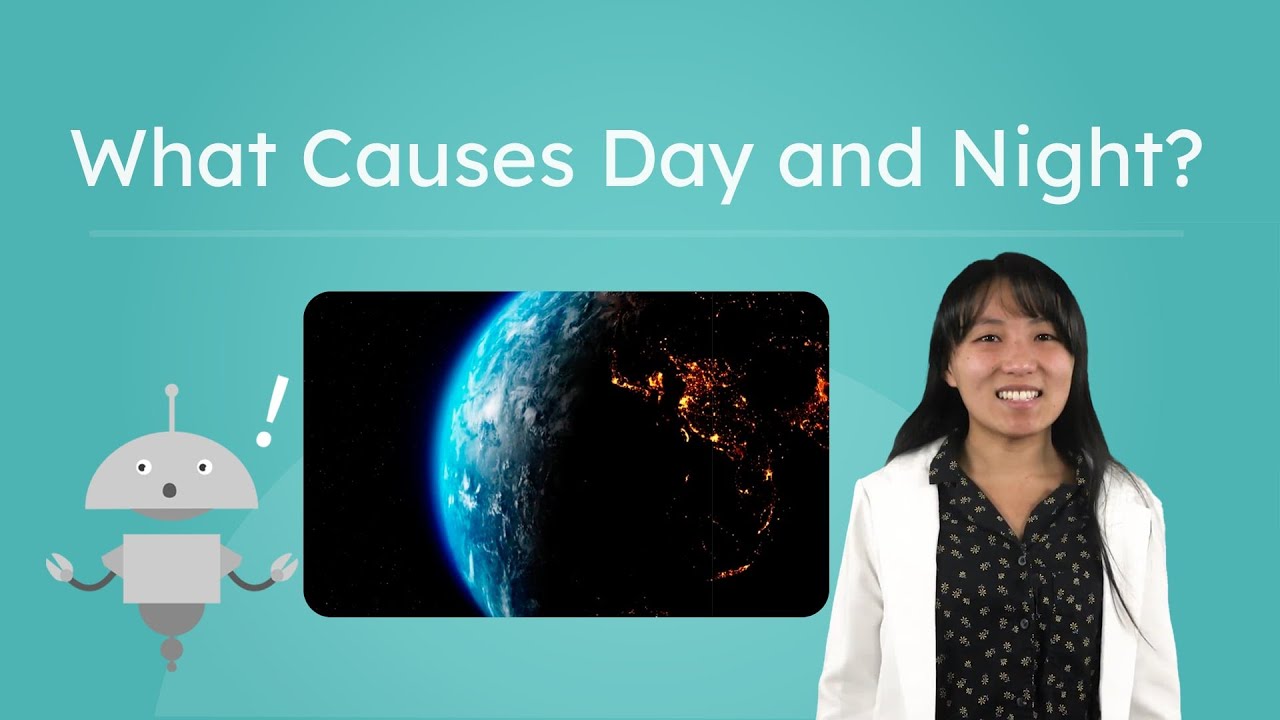 What Causes Day and Night? - Earth's Rotation for Kids