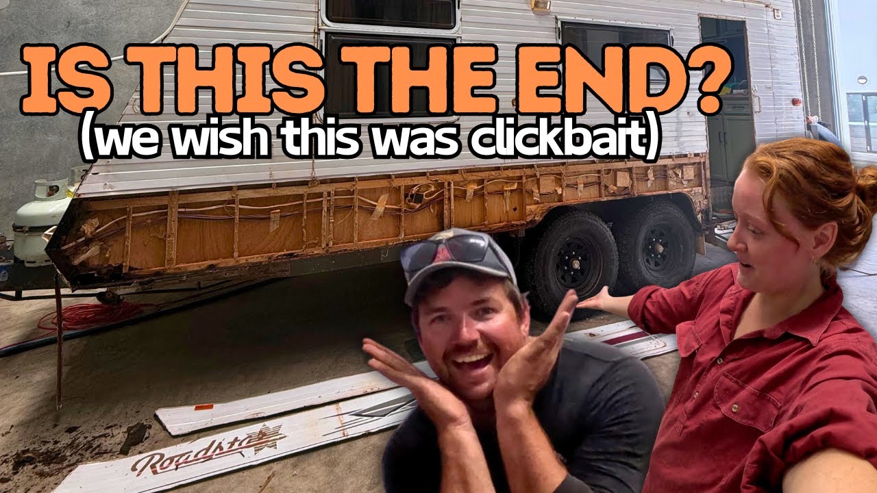 MAJOR Structural Damage to our Caravan