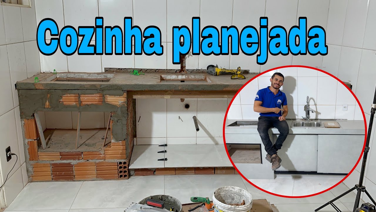 Como fazer cozinha planejada na sua casa gastando pouco