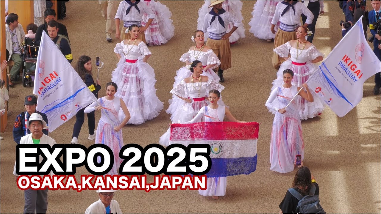 万博「パラグアイ」ナショナルデー  パレードExpo2025 Paraguay Parade