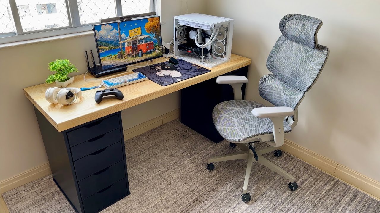 Atualização no Apartamento Gamer - Montando o Setup Mesa Meligna