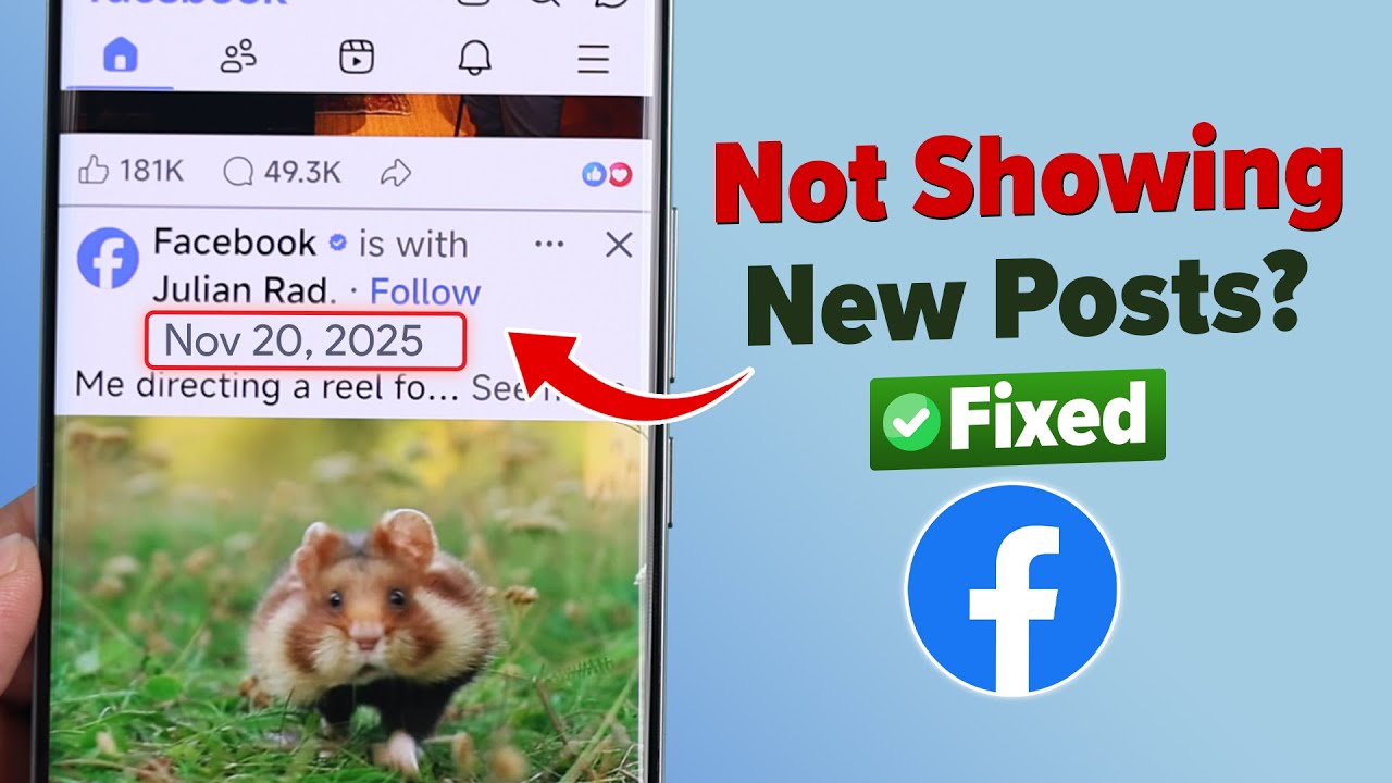 How to Fix Facebook Not Showing New Posts! [News Feed Not Updating]