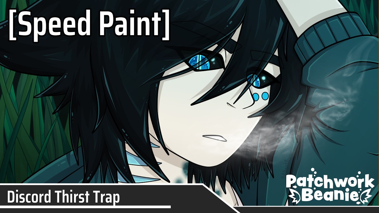 【SPEED PAINT】discord 🧊 (Original Character)
