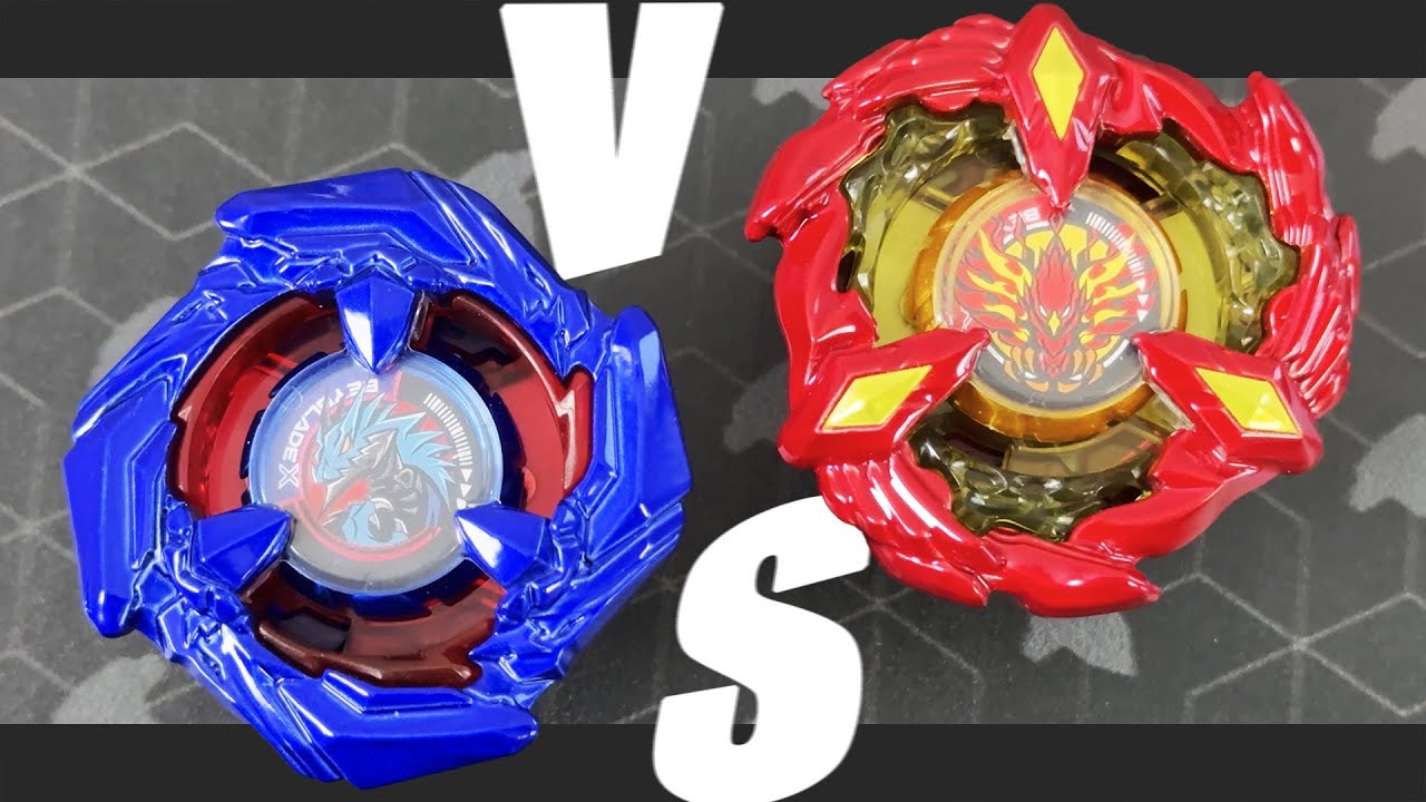 METAL COAT: RED VS BLUE | Cobalt Drake 4-60F VS Phoenix Wing 9-60GF Battle | Beyblade X [ベイブレードエックス]