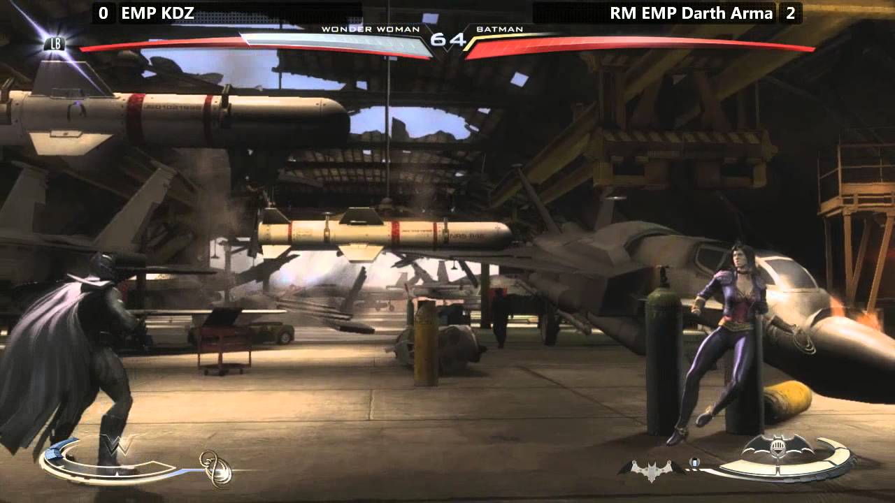Injustice @ Paradise Lost - EMP KDZ (Wonder Woman) vs RM EMP Darth Arma (Batman) [720p/60fps]
