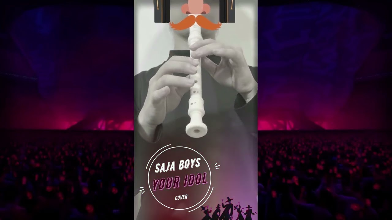 ☠️Saja Boys – ‘Your Idol’ | Recorder Cover