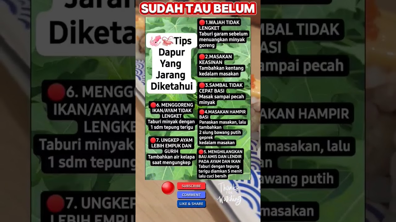tips dapur #shortsviral #tipsrumahtangga