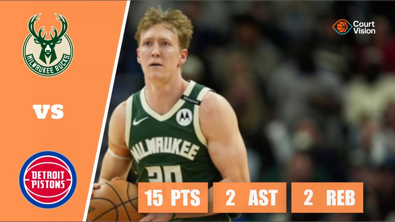 AJ Green - 15 Points, 5 Three-Pointers, 2 Assists vs Pistons - 2025-26 Regular Season