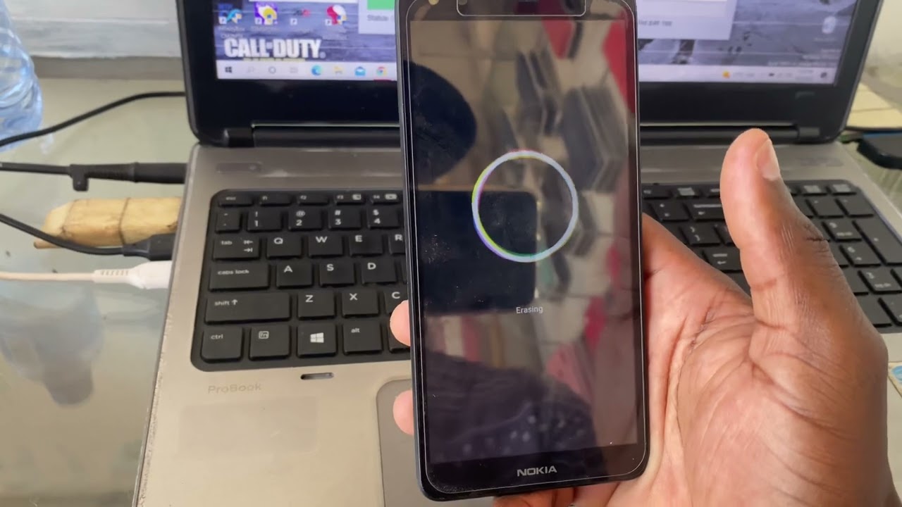 How to factory reset/ formatar Nokia TA-1380 only click only ✅