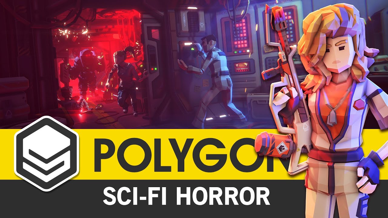 POLYGON Sci-Fi Horror (Trailer) 3D Art for Games by #SyntyStudios