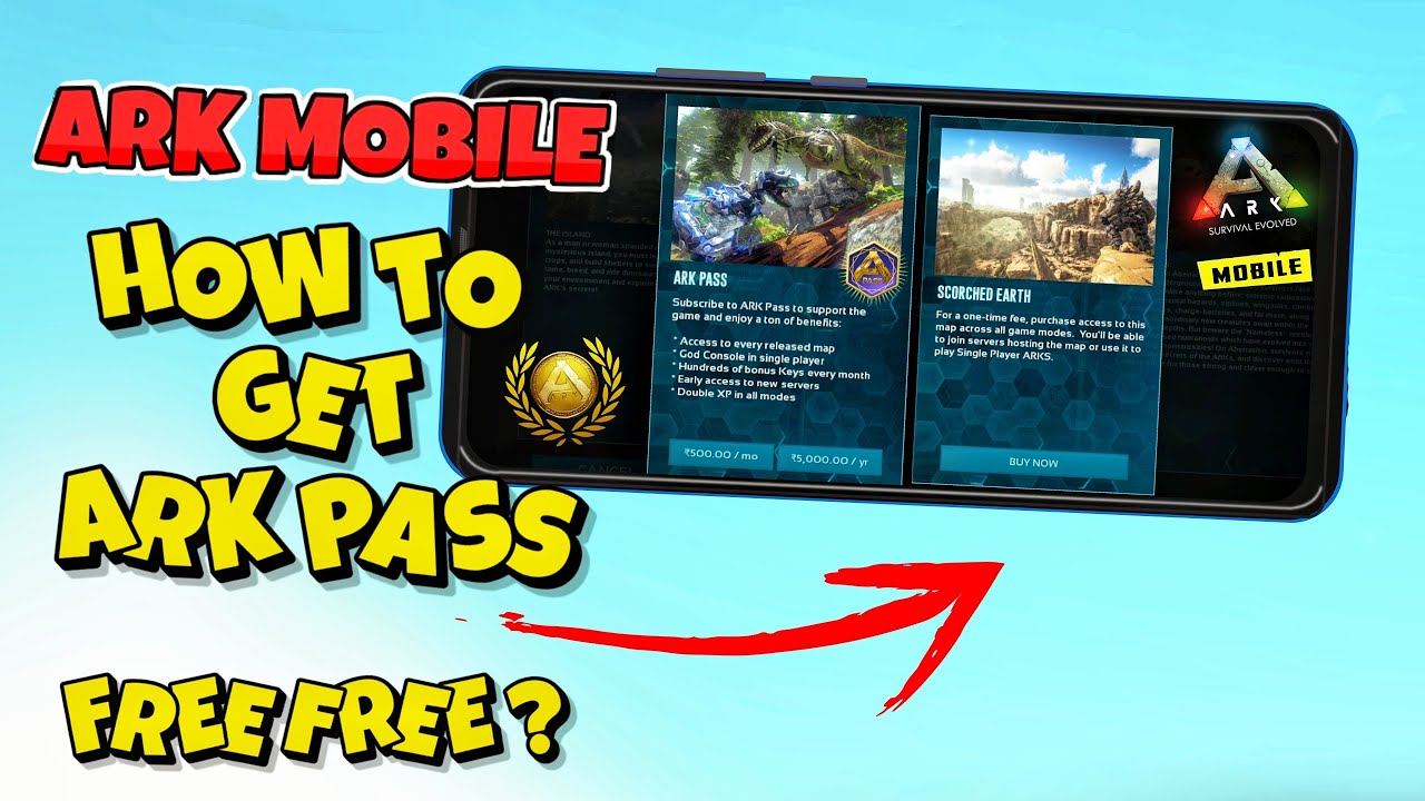 How To Buy ARK PASS In ARK Mobile Revamp 🔥🔥 : ARK Ultimate Mobile Edition Full ARK PASS Details