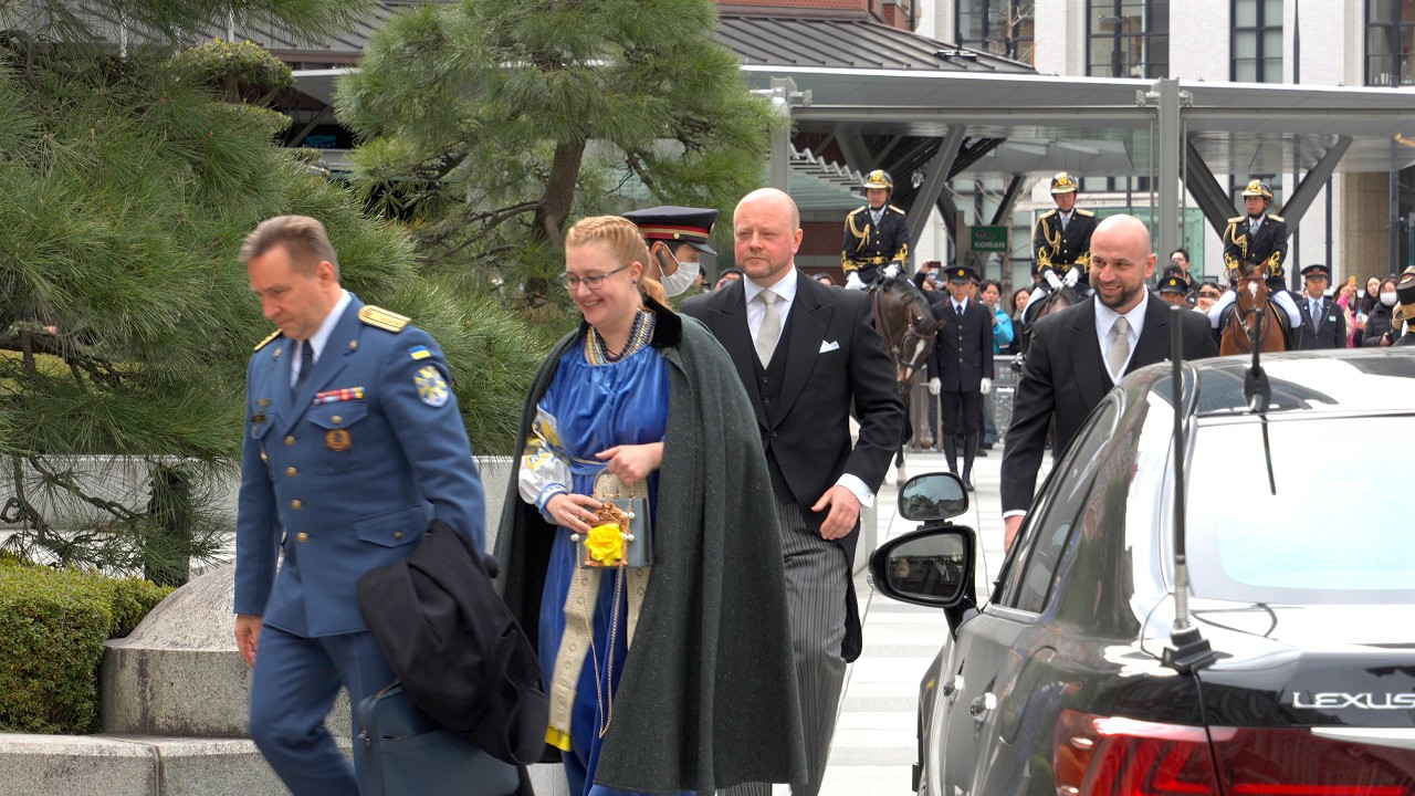 TOKYO: Carriage Procession for Presentation of Credentials - Ukraine & Korea | Japan