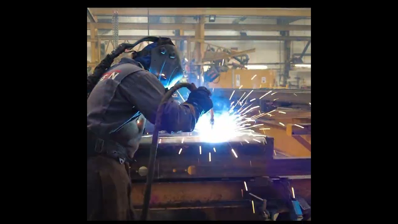 one hand welding