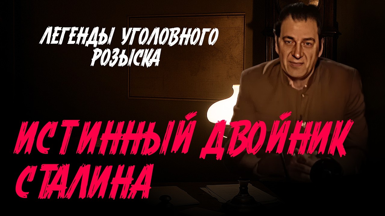 Легенды уголовного розыска | ИСТИННЫЙ ДВОЙНИК СТАЛИНА