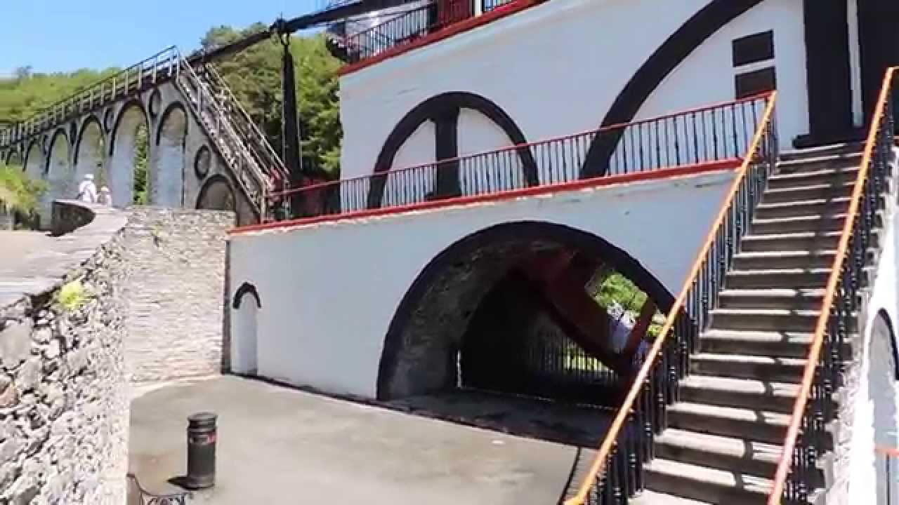 Isle of Man Laxey wheel a walk on and around it