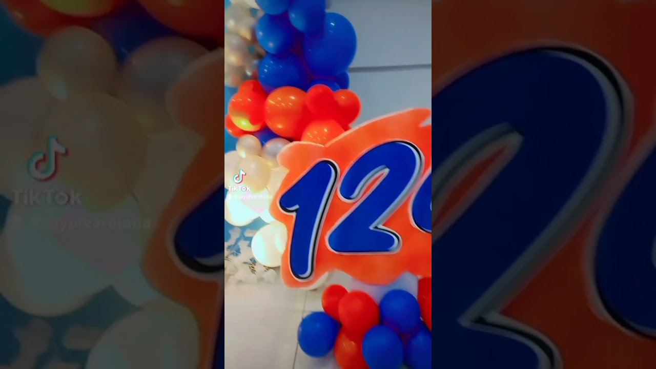 Finis dekorasi ulang tahun balon BRI ke 128  by sayufvarolana  decoration Kantor BRI DEMAK pusat