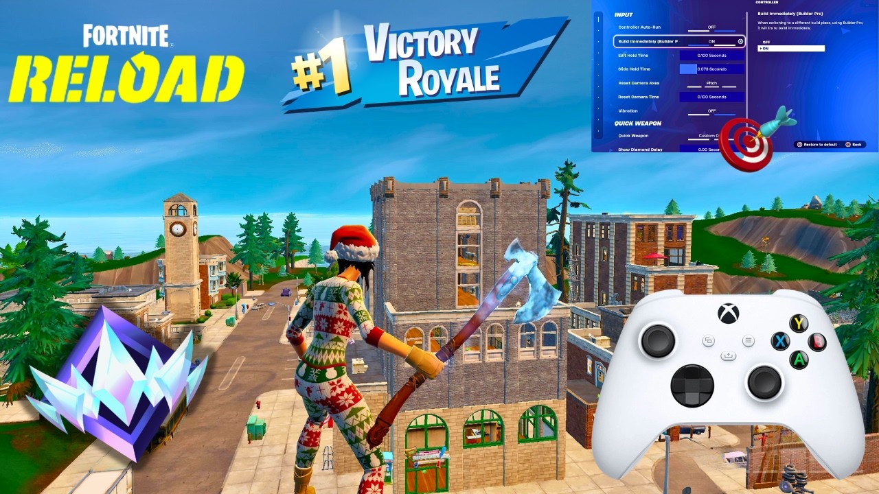NEW BEST Controller SETTINGS + Sensitivity in Fortnite Chapter 7 (XBOX/PS4/PS5/PC)