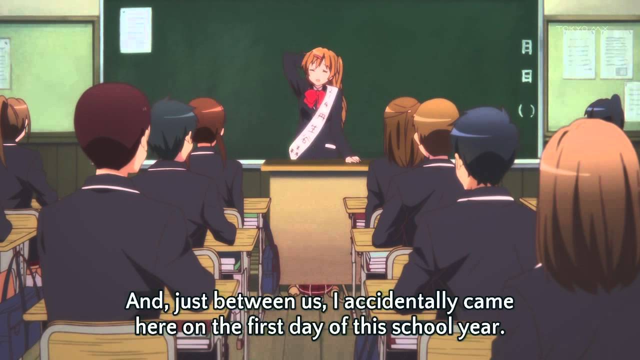 Chuunibyou Ren: Nibutani in Dekemori's class